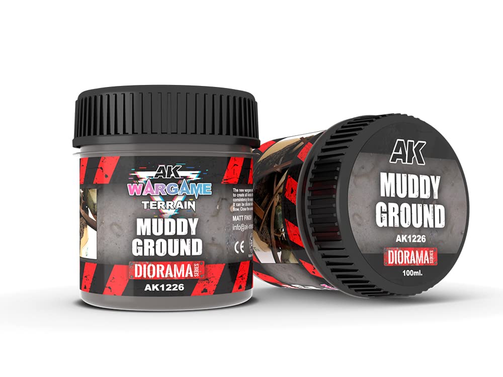 AK WARGAME TERRAINS AK1226 Muddy Ground (100ml)