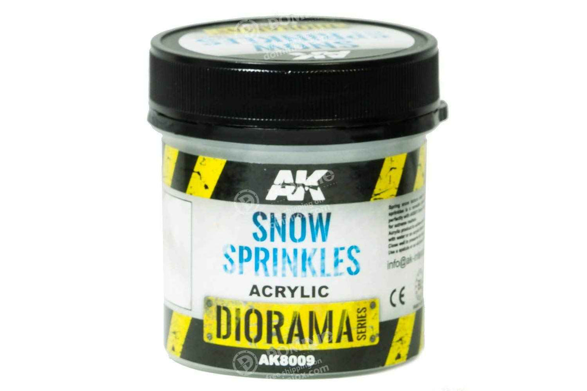 AK Interactive - Diorama - Snow Sprinkles (100ml) AK8009
