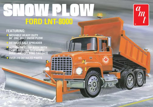 AMT - Model Kit - Snow Plow Ford LNT-8000