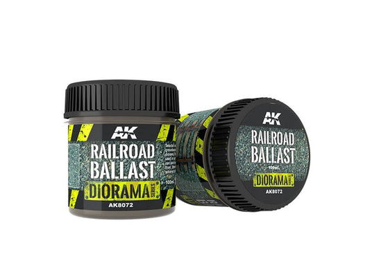 AK Interactive - Diorama - Railroad Ballast 1/35 (100ml) AK8072