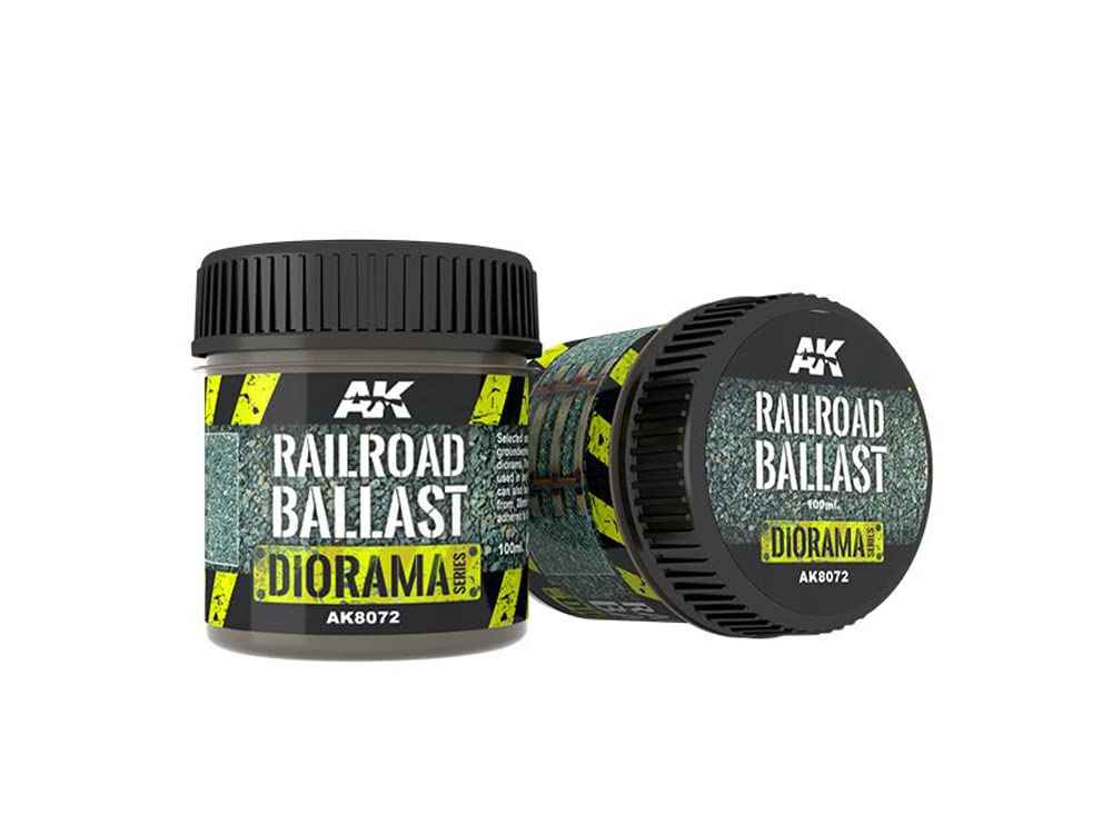 AK Interactive - Diorama - Railroad Ballast 1/35 (100ml) AK8072