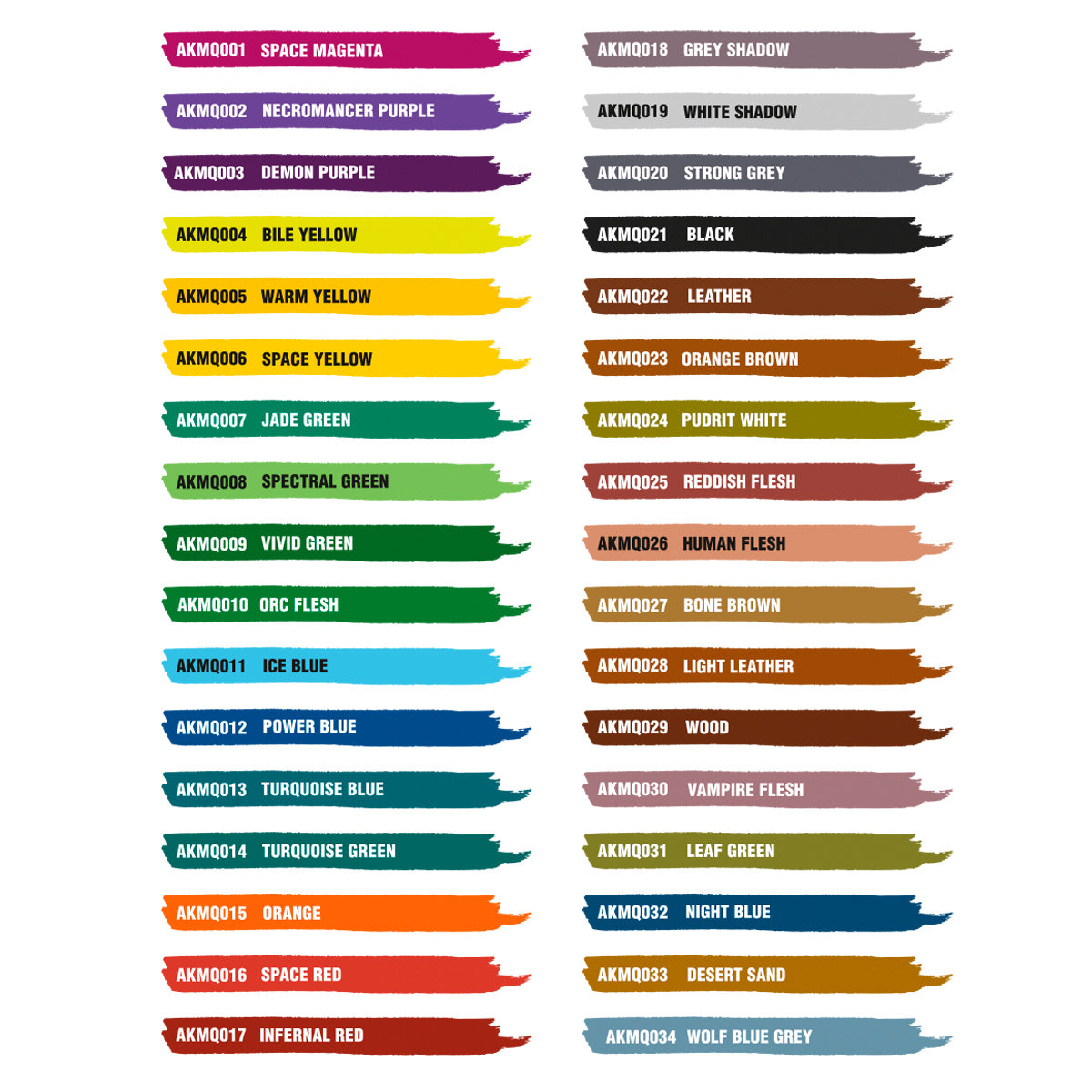 AK Interactive - Quick Marker - Special Box (34 Markers) AKMQ150