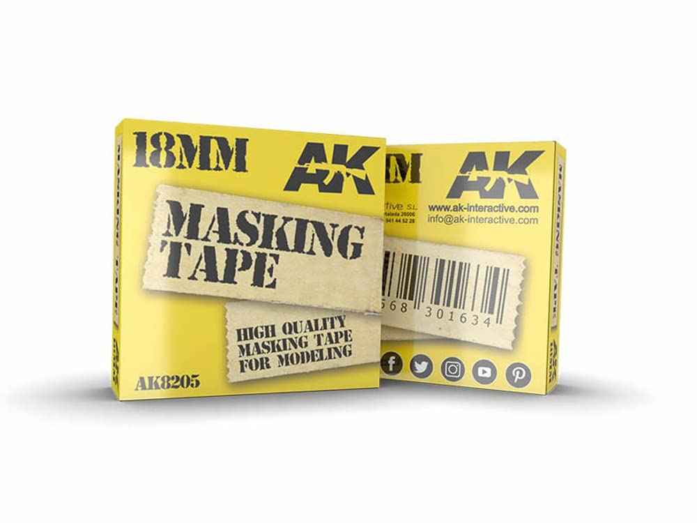 AK Interactive - Tools - Masking Tape (18mm) AK8205