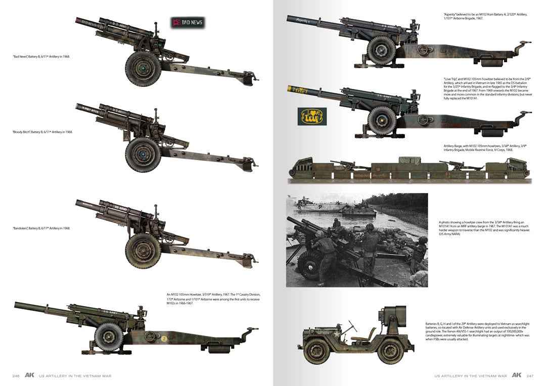 Ak Interactive - Books - American Artillery In Vietnam - AK130007