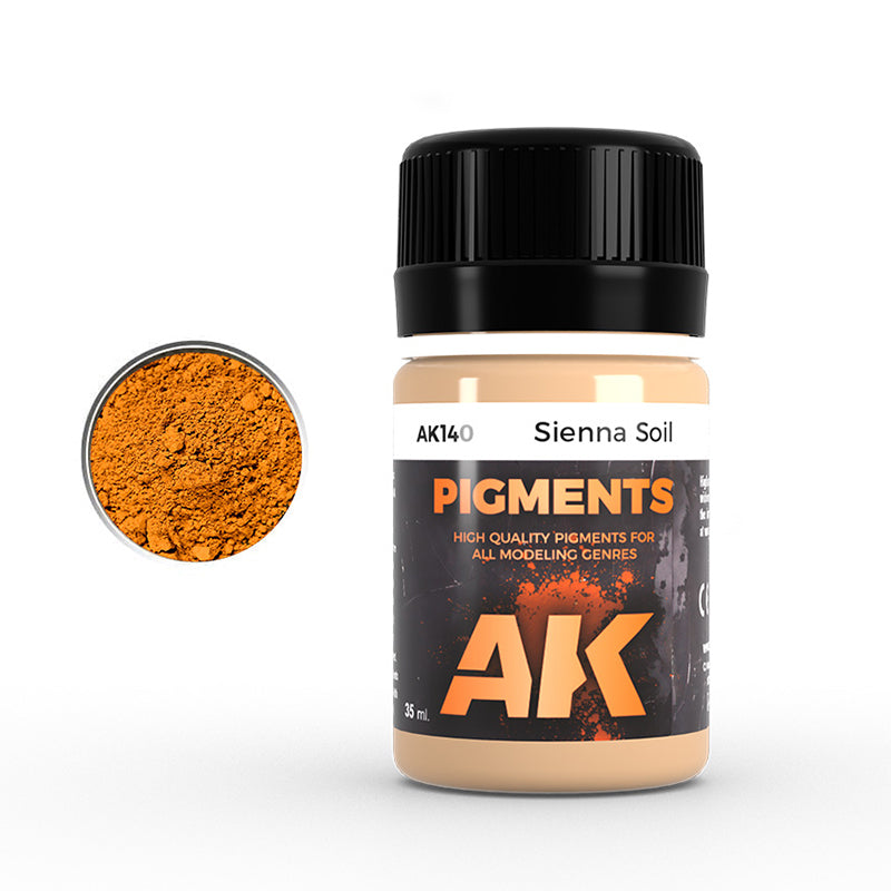 AK Interactive - Pigment - Sienna Soil (35ml) AK140