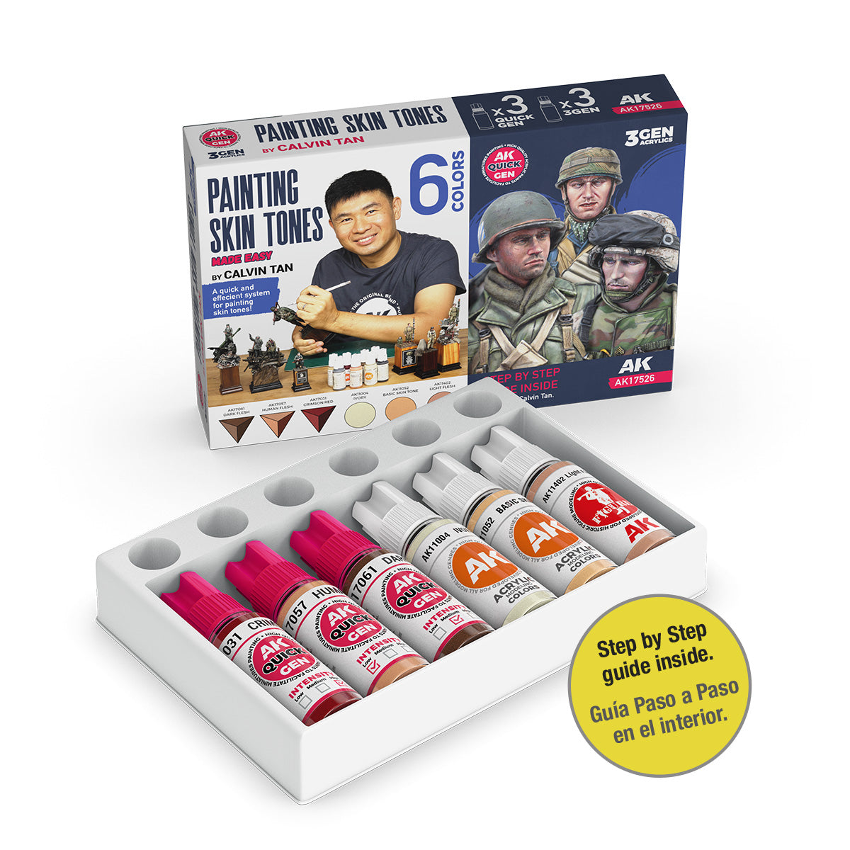 AK Interactive - 3GEN - Painting Skin Tones AK17526