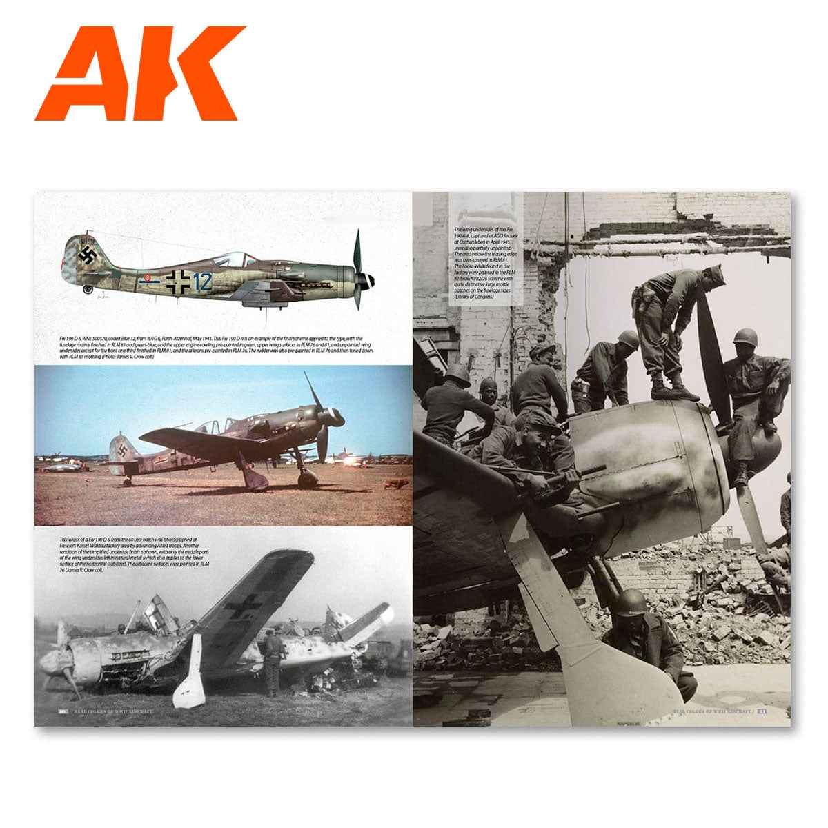 Ak Interactive - Books - Real Colors of WWII Aircraft - AK290