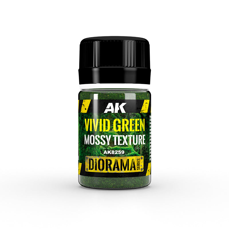 AK Interactive - Diorama - Vivid Green Mossy Texture (35ml) AK8259