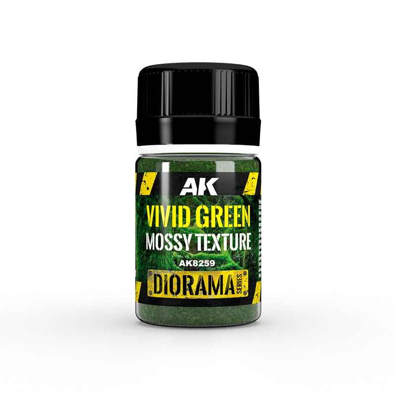 AK Interactive - Diorama - Vivid Green Mossy Texture (35ml) AK8259