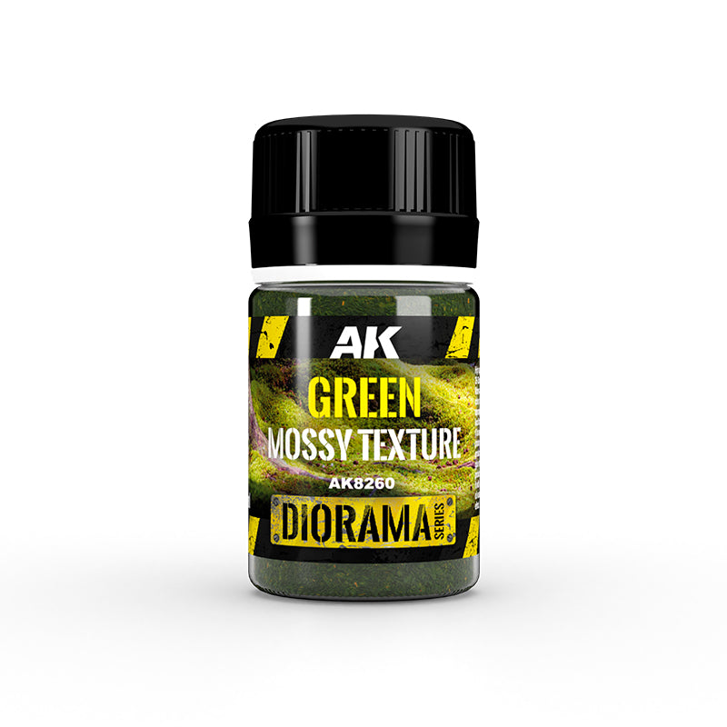 AK Interactive - Diorama - Green Mossy Texture (35ml) AK8260