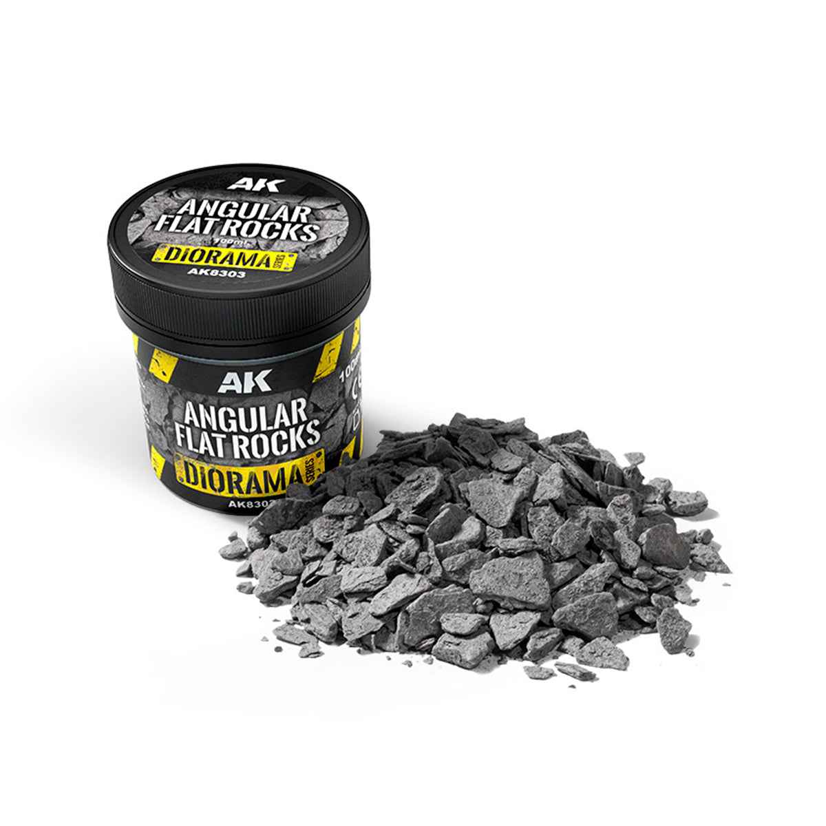 AK Interactive - Diorama - Angular Flat Rocks (100ml) AK8303