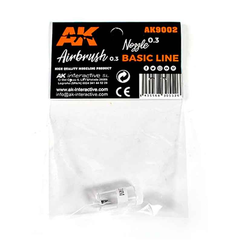 AK Interactive - Tools - AK AIRBRUSH – Nozzle 0.3mm AK9002