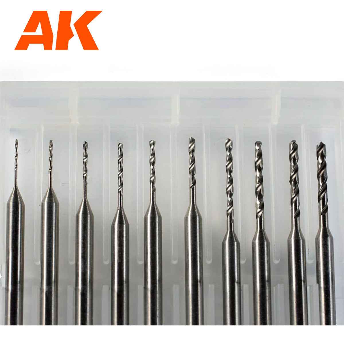AK Interactive - Tools - Drill Bits 0,4-1,3 (10pcs) AK9043