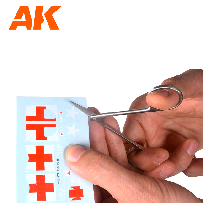 AK Interactive - Tools - Scissors Straight Special Decals and Paper AK9310
