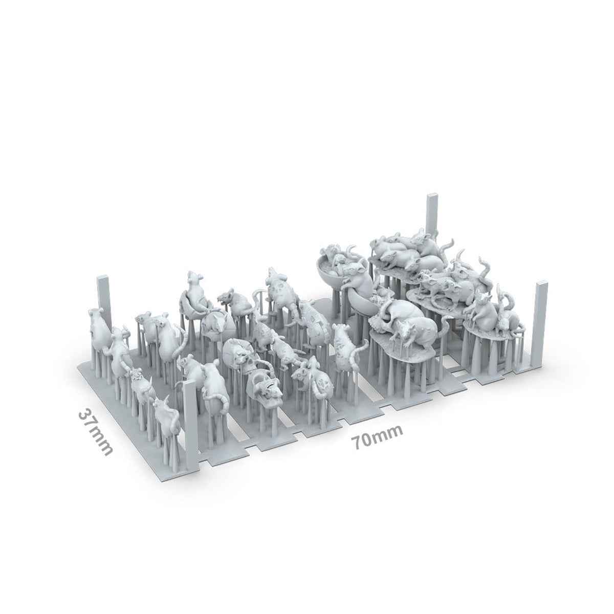 AK Interactive - Basing Bits - Rats AKBIT0045