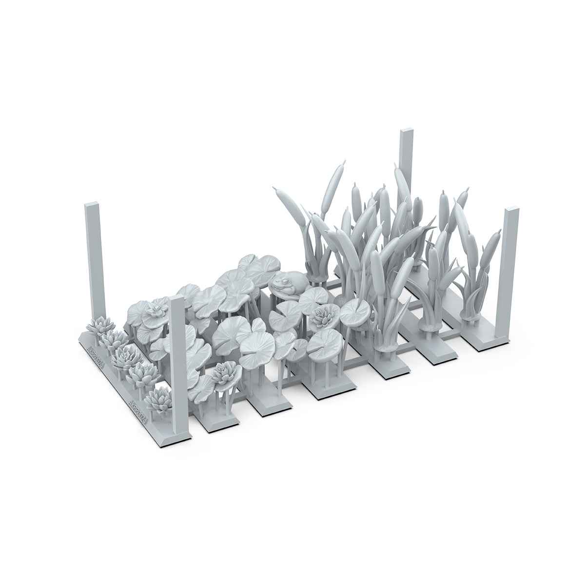 AK Interactive - Basing Bits - Water Lilies & Cattails AKBIT0024