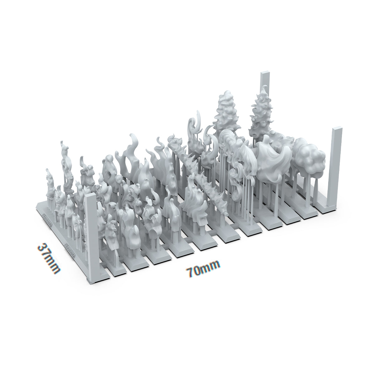 AK Interactive - Basing Bits - Flame Spell AKBIT0032