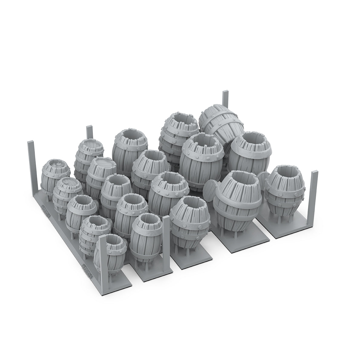 AK Interactive - Basing Bits - Wood Barrels AKBIT0011