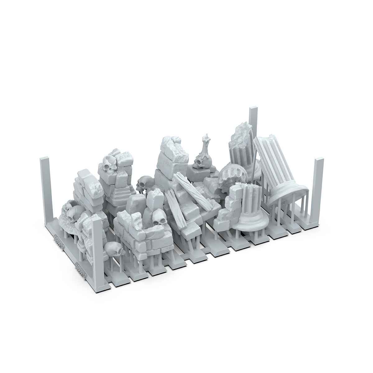 AK Interactive - Basing Bits - Village Ruins AKBIT0012
