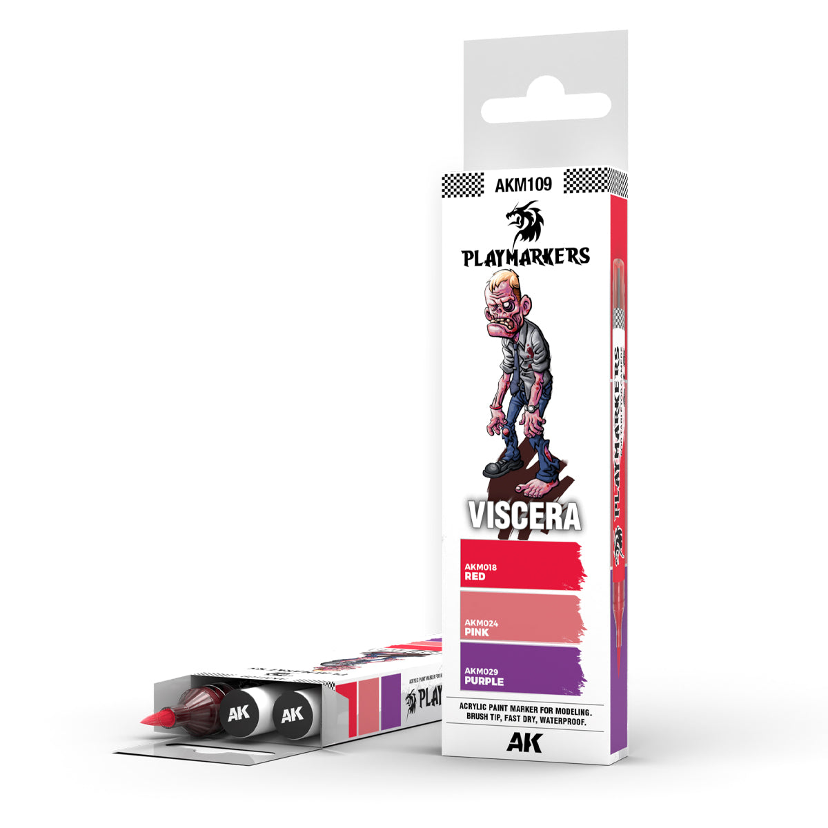 AK Interactive - Playmarker Set - VISCERA (3pcs) AKM109