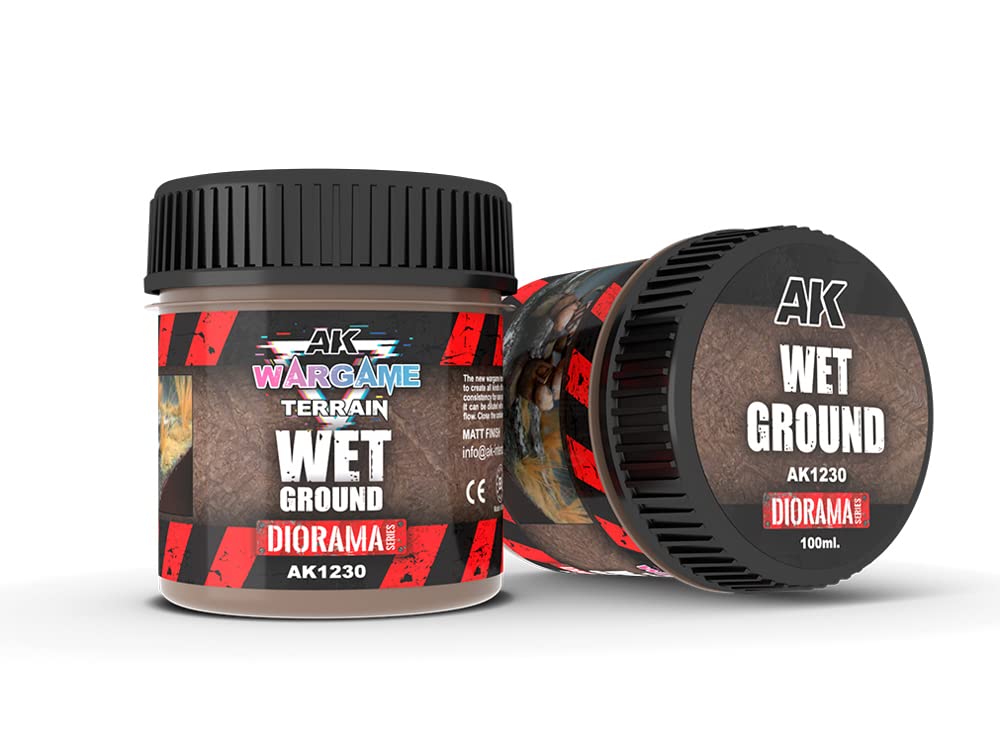 AK WARGAME TERRAINS AK1230 Wet Ground (100ml)