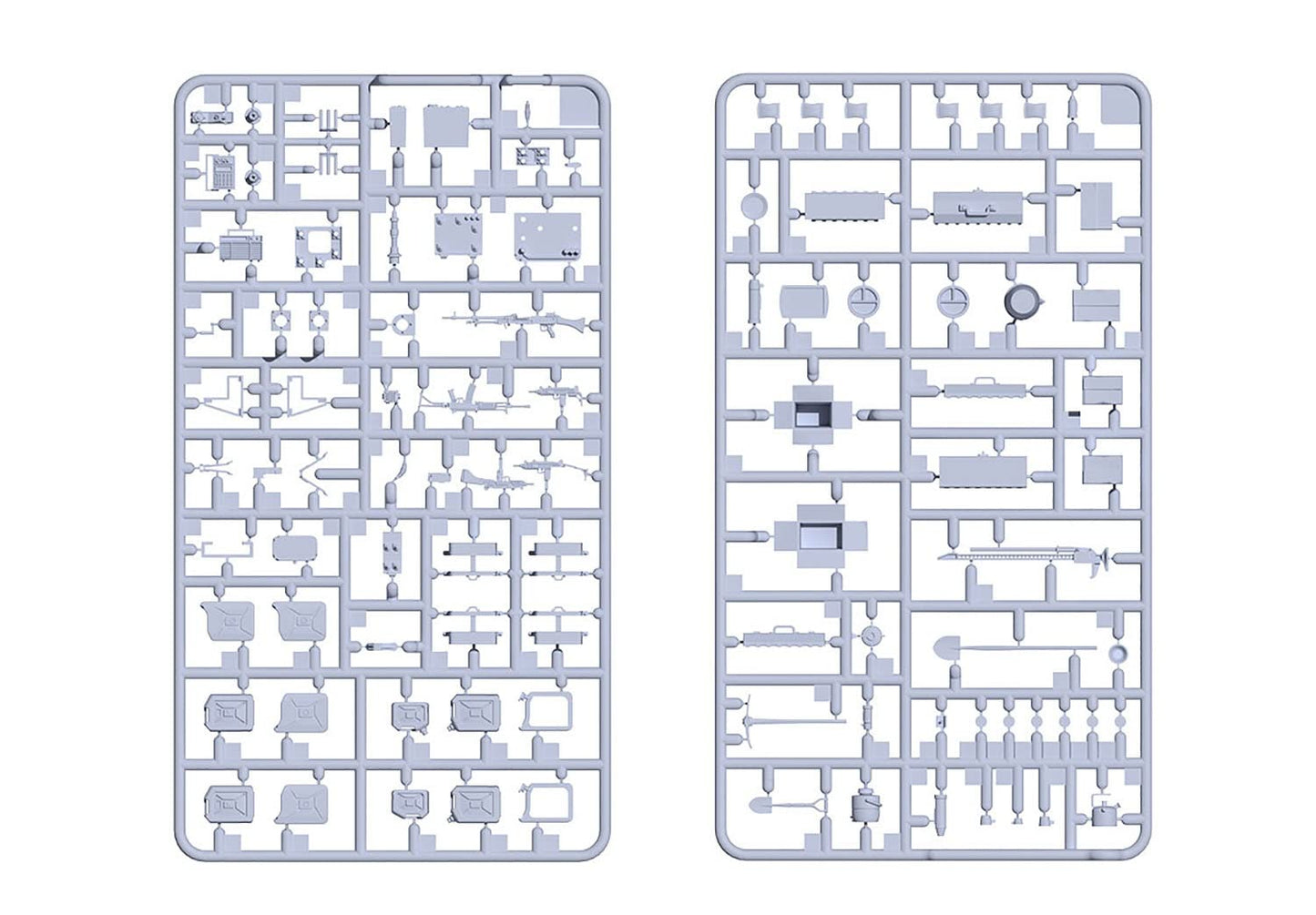 AK Resin Model AK35006 IDF Accessories 1/35