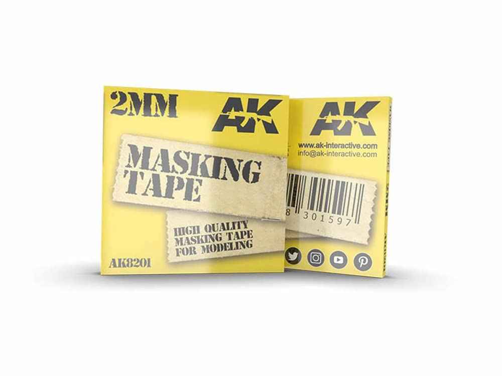 AK Interactive - Tools - Masking Tape (2mm) AK8201