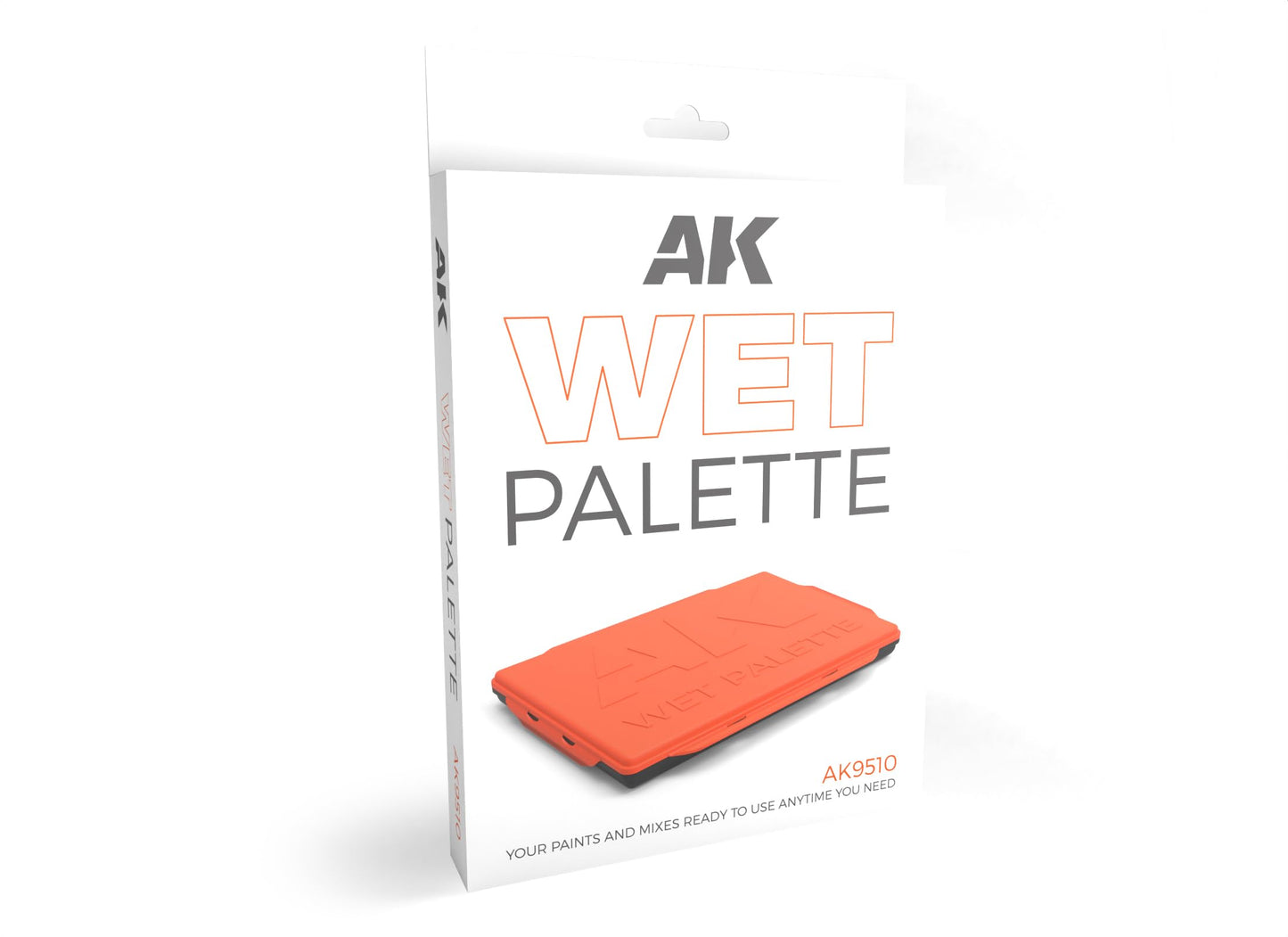 AK Tool AK9510 Wet Palette (Includes 40 Papers + 2 Wipes)