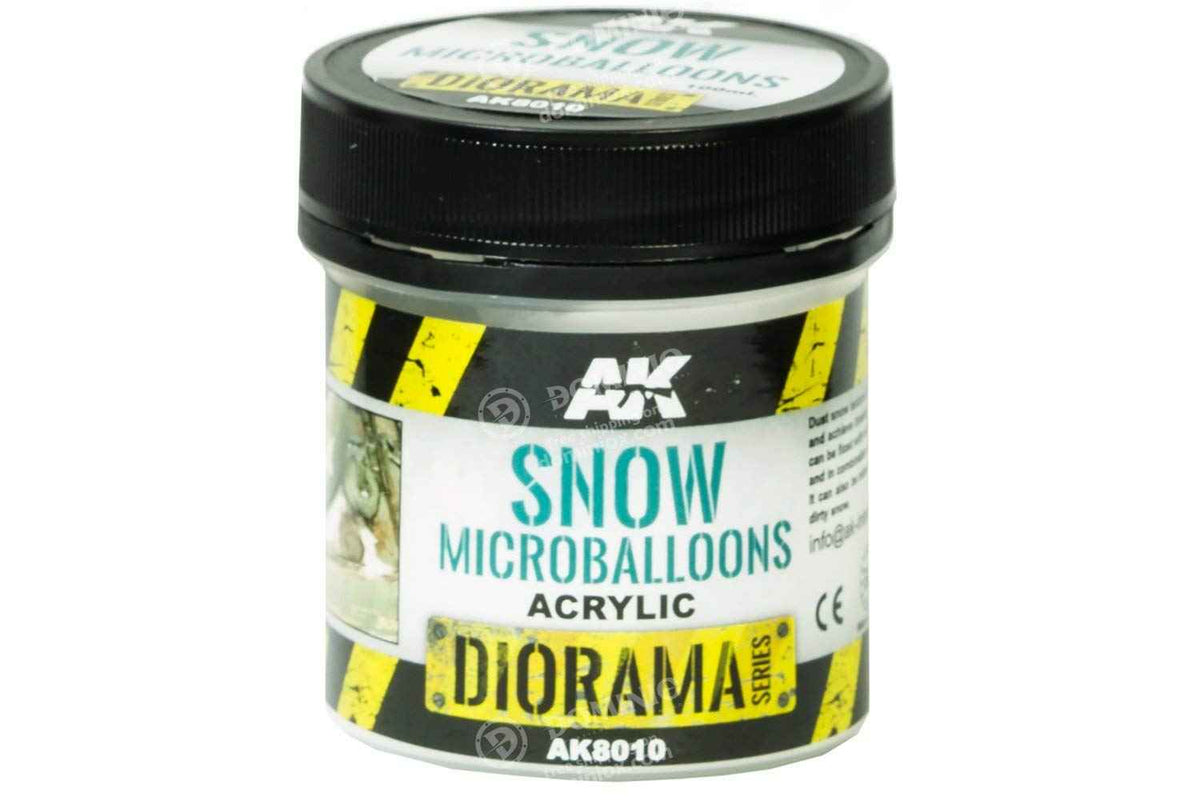 AK Interactive - Diorama - Snow Microballoons (100ml) AK8010
