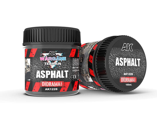 AK WARGAME TERRAINS AK1228 Asphalt (100ml)
