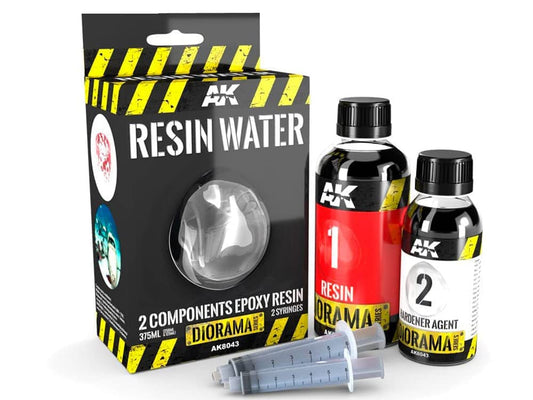 (AK8043) - AK Interactive - Resin Water 2 Part Epoxy 375ml