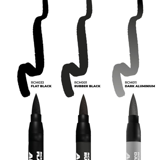 AK REAL COLORS MARKER SET RCM102 WHEELS (3pcs)