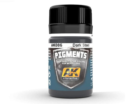 AK Pigment AK086 Dark Steel (35ml)