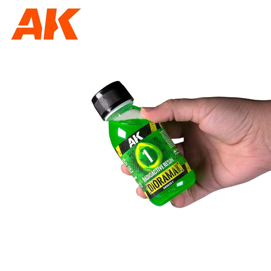 AK Diorama AK8232 Resin Radioactive Water Components EPOXY Resin (60+120ml)