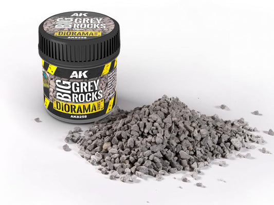 AK Diorama AK8258 Big Grey Rocks 1/35 (100ml)