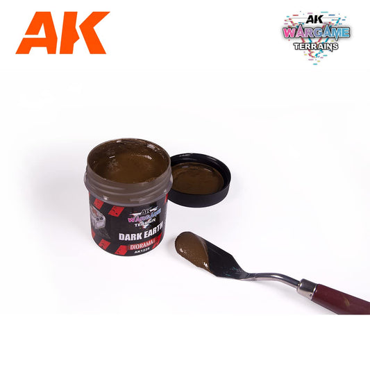 AK WARGAME TERRAINS AK1225 Dark Earth (100ml)
