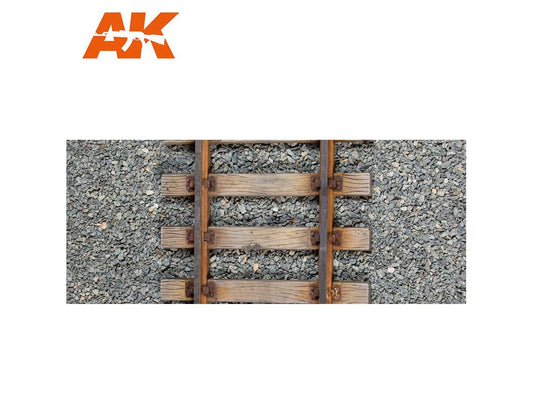 AK-Interactive Railroad Ballast - Plastic Model Building Kit # 8072
