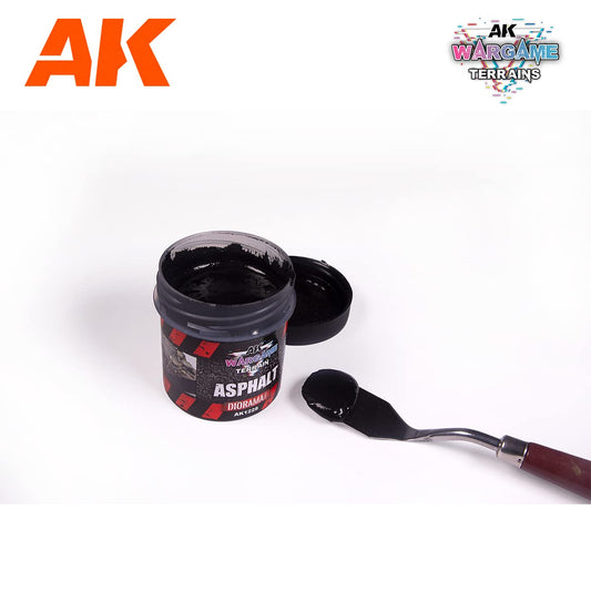 AK WARGAME TERRAINS AK1228 Asphalt (100ml)