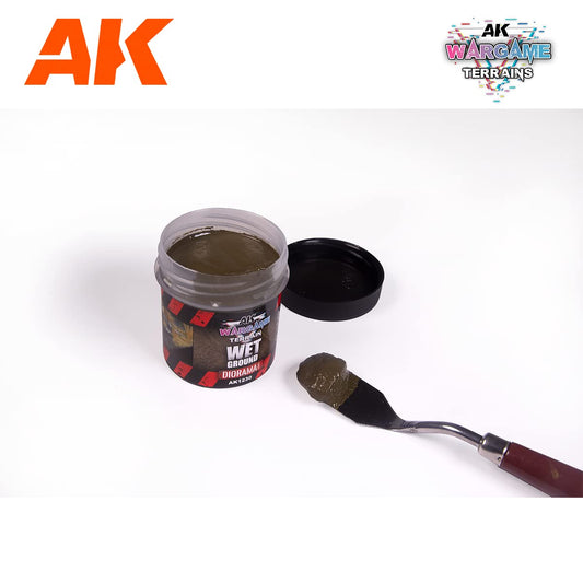 AK WARGAME TERRAINS AK1230 Wet Ground (100ml)