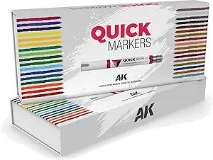 AK Interactive - Quick Marker - Special Box (34 Markers) AKMQ150