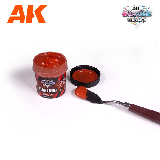 AK-Interactive Wargame Terrain - Fire Land (AK1218)