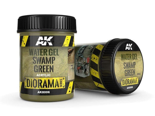 AK Interactive Water Gel Swamp Green Effects - 250ml (Acrylic)