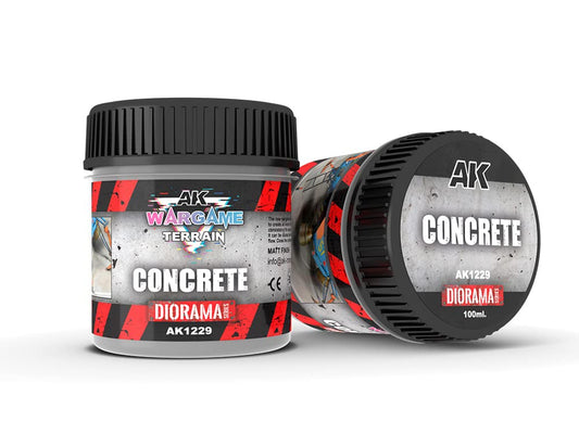 AK WARGAME TERRAINS AK1229 Concrete (100ml)