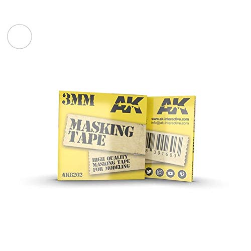 AK-Interactive Masking Tape 3 mm # 8202 - Model Building Paints and Tools # 8202