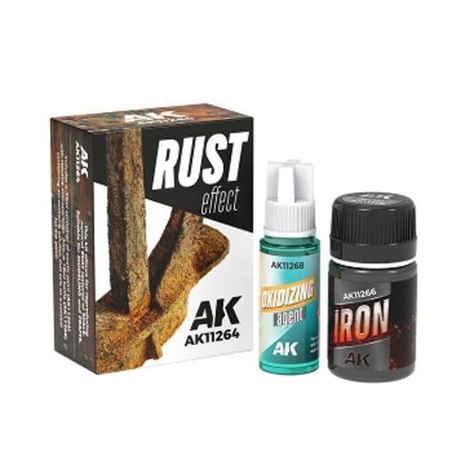 AK Weathering AK11264 RUST EFFECT SET (35+18ml)