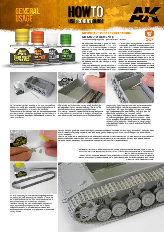 AK Interactive - Tools - Extra Thin Cement AK12002