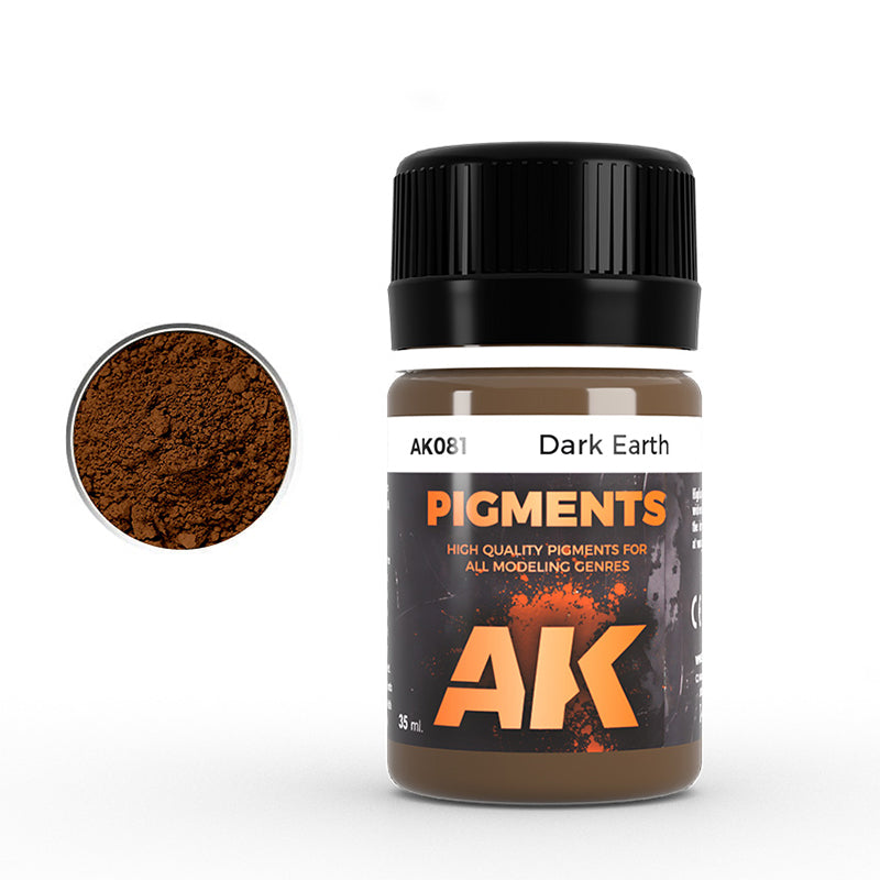 AK Interactive - Pigment - Dark Earth (35ml) AK081