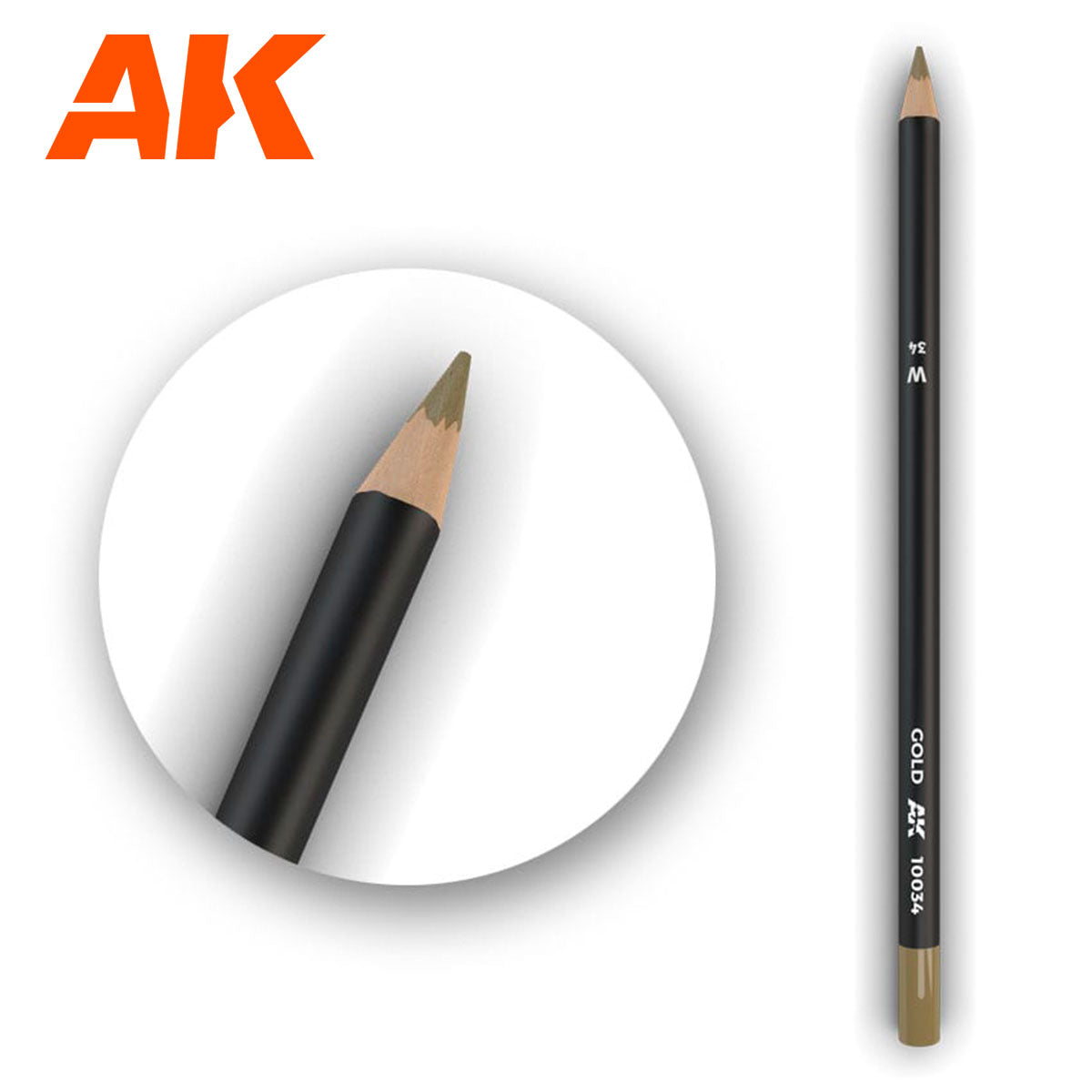 AK Interactive - Weathering Pencil Box Deluxe Edition (37 Colors) AK10047