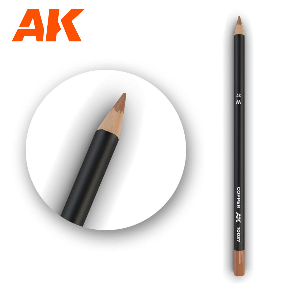 AK Interactive - Weathering Pencil Box Deluxe Edition (37 Colors) AK10047