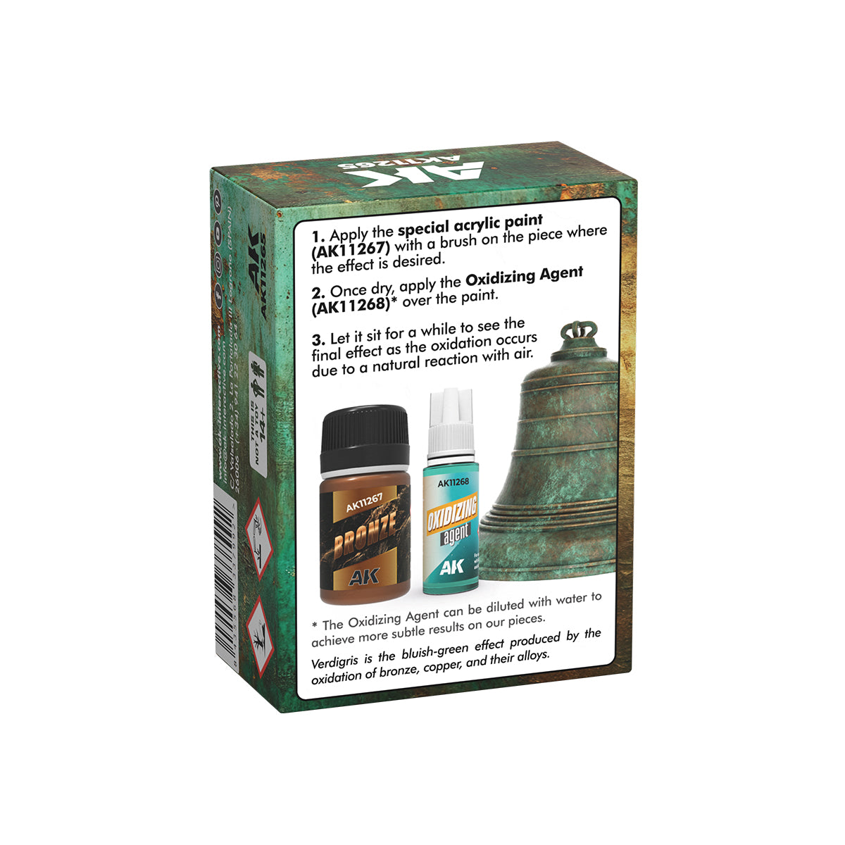 AK Interactive - Kit - Verdigris Effect (35ml+18ml) AK11265